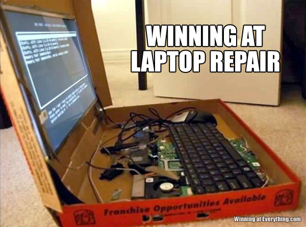 Our expertise with laptops is only exceeded by our good looks